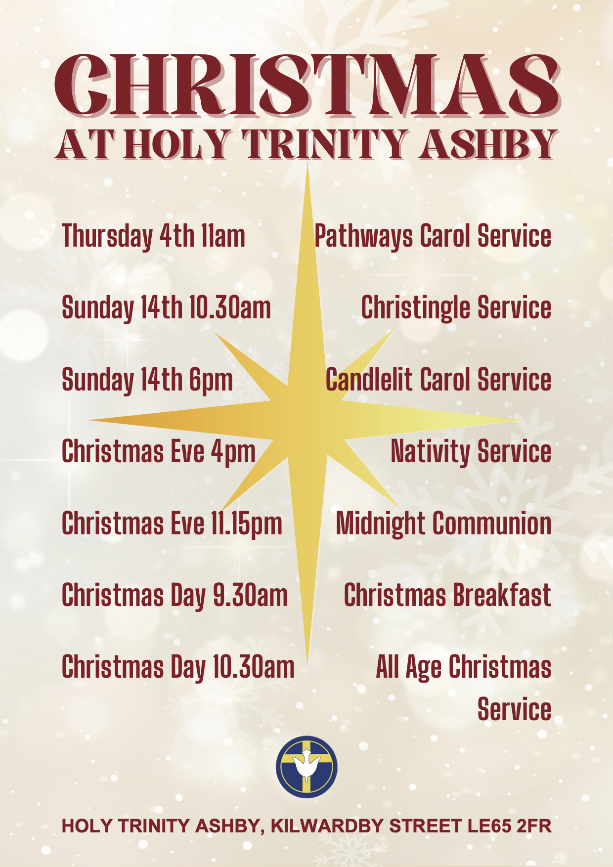 2025 Christmas at HTA A4 POSTE